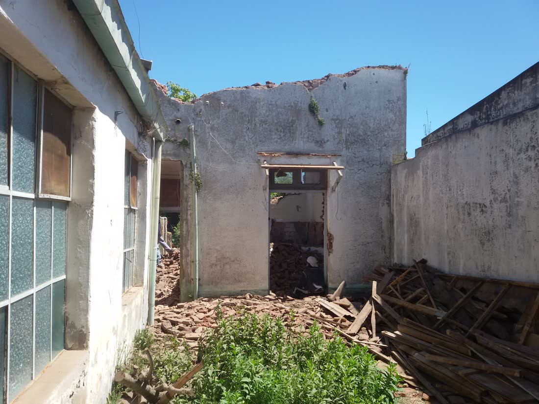 Demolición, inicio de la 1° Etapa, 2015