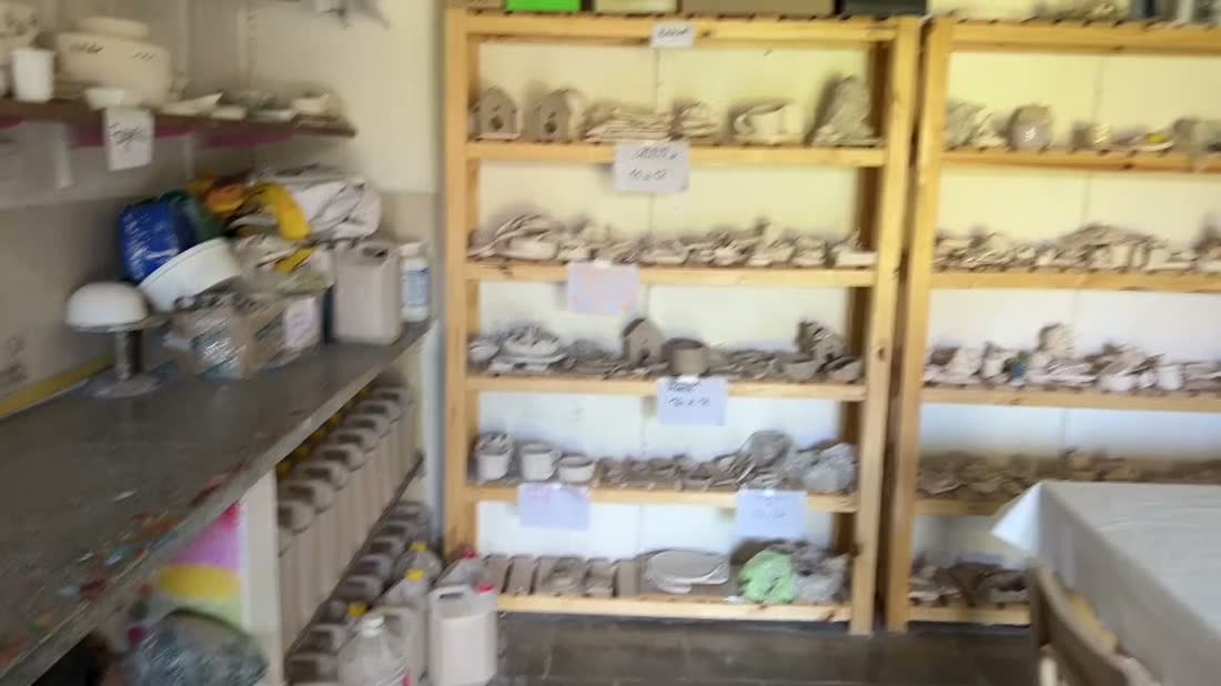 Taller de cerámica, uso actual